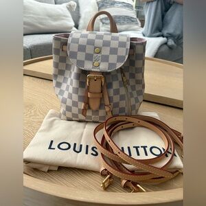 Louis Vuitton Sperone BB backpack Damier Azur